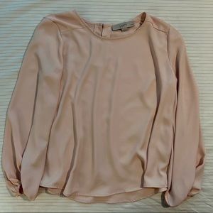 Blush blouse